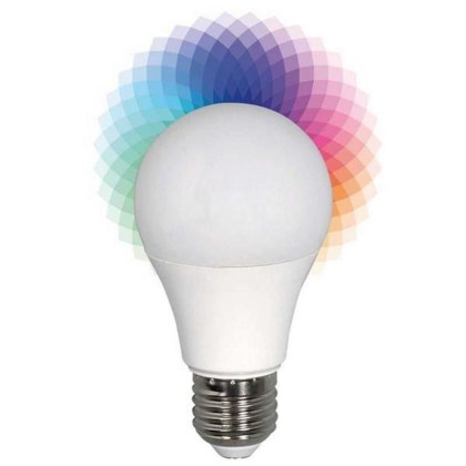 Λάμπα led Smart Bulb 6W Ε27 2700K+RGB 220-240V Bluetooth